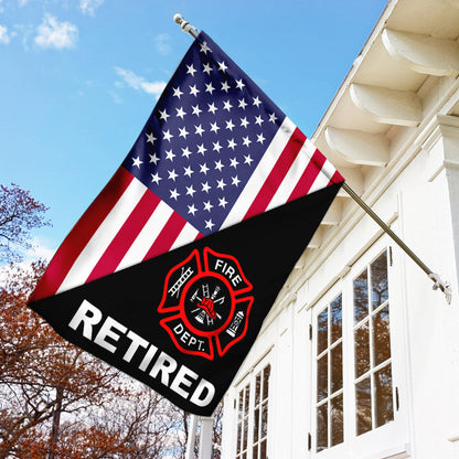 Retired Firefighter Flag TRL1073F