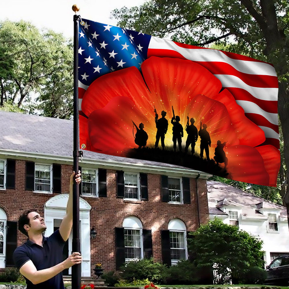 Veteran Grommet Flag All Gave Some, Some Gave All BNN192GF