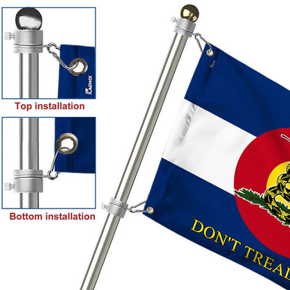 Don't Tread On Me, Colorado Gadsden Flag TPT1167GF