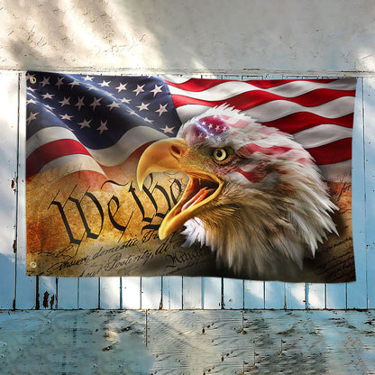 Eagle American Grommet Flag We The People BNL316GFv1