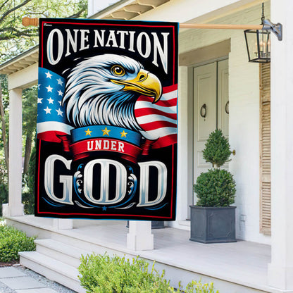 FLAGWIX  One Nation Under God Eagle Flag TQN2399F