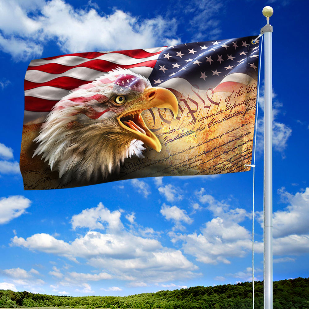 Eagle American Grommet Flag We The People BNL316GFv1