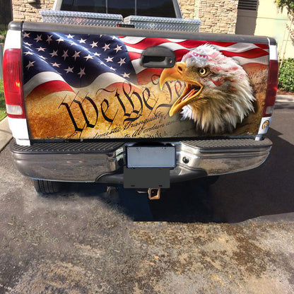 American Truck Tailgate Decal Sticker Wrap We The People BNL316TDv1