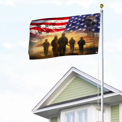 All Gave Some Some Gave All Veteran Flag