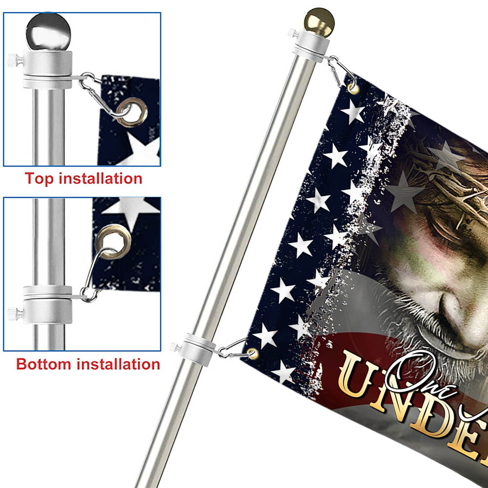 One Nation Under God American Flag THH3442GF