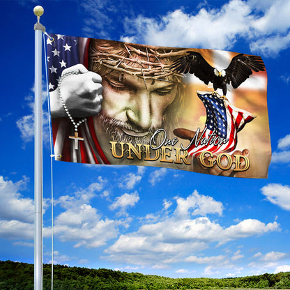One Nation Under God American Flag THH3361GF
