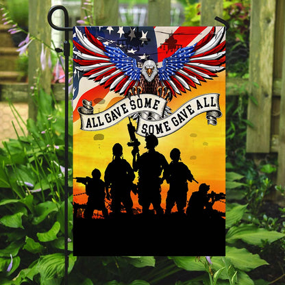Memorial Day, All Gave Some, Some Gave All, U.S. Veteran Flag TPT637F
