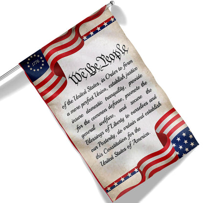 Flagwix American Flag - We The People Patriotic American Betsy Ross 1776 Two-Sided Flag TPT742Fv1