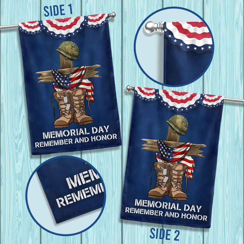 Memorial Day Remember And Honor Flag TQN1009F