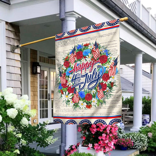 Flagwix American Flag - Happy 4th Of july, We The People American Flag TPT850F