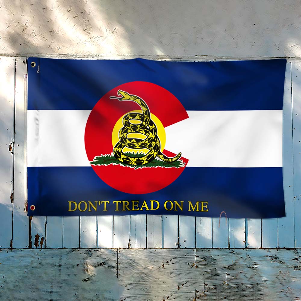 Don't Tread On Me, Colorado Gadsden Flag TPT1167GF
