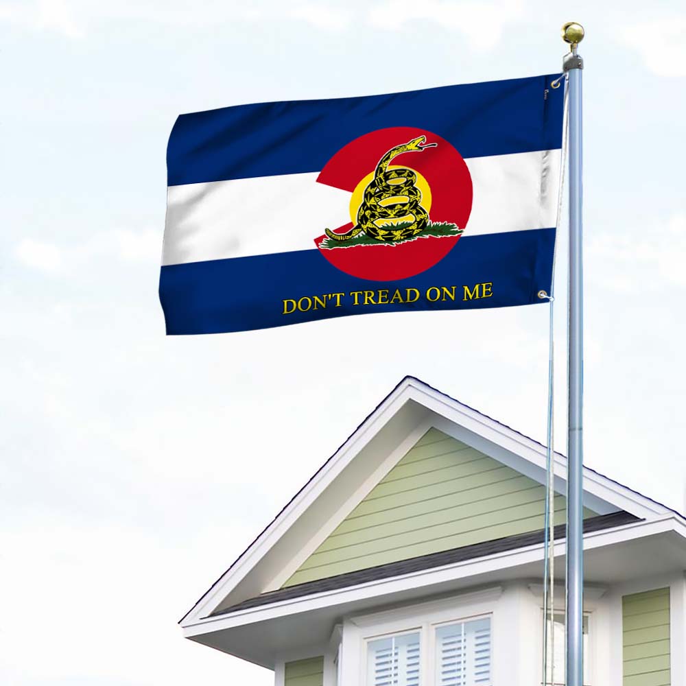 Don't Tread On Me, Colorado Gadsden Flag TPT1167GF