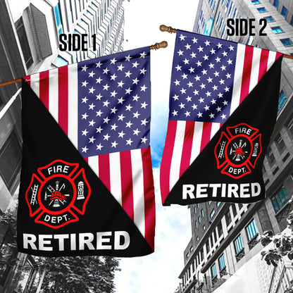 Retired Firefighter Flag TRL1073F