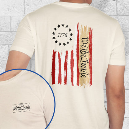 We The People T-Shirt - Patriotic Gift for Proud Americans & Everyday Wear MLN3131TS
