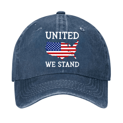 Maturelion Custom Cap American Men'S United We Stand  Cap