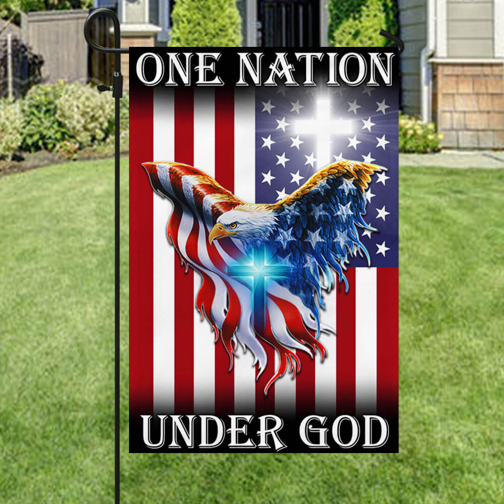 Flagwix American Flag - One Nation Under God American Eagle Flag THB3602Fv2n