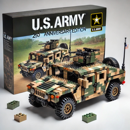 Brick Car 250th Anniversary Military Edition