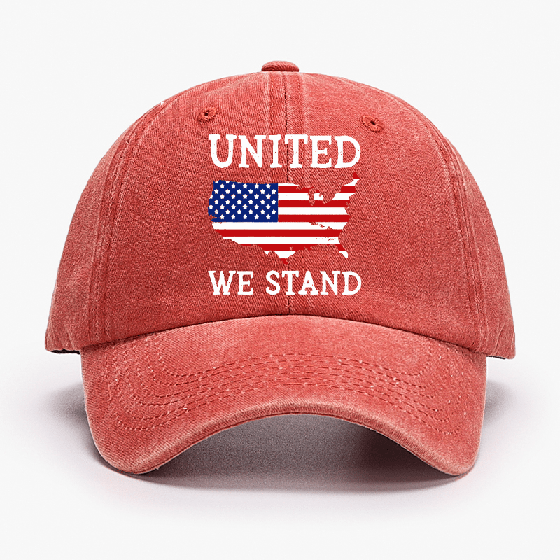Maturelion Custom Cap American Men'S United We Stand  Cap