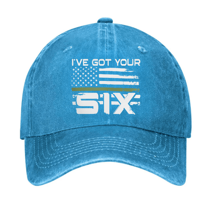 I've Got Your Six Men Veteran Cap