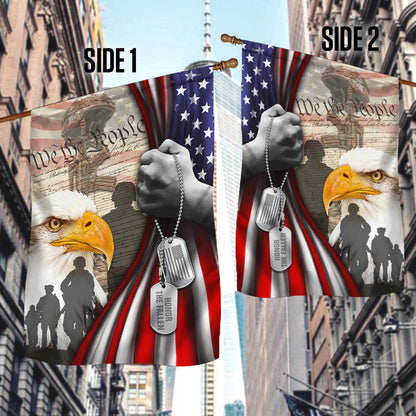 Flagwix American Flag - American Patriot, We The People, U.S. Veteran American Eagle Flag TPT174F