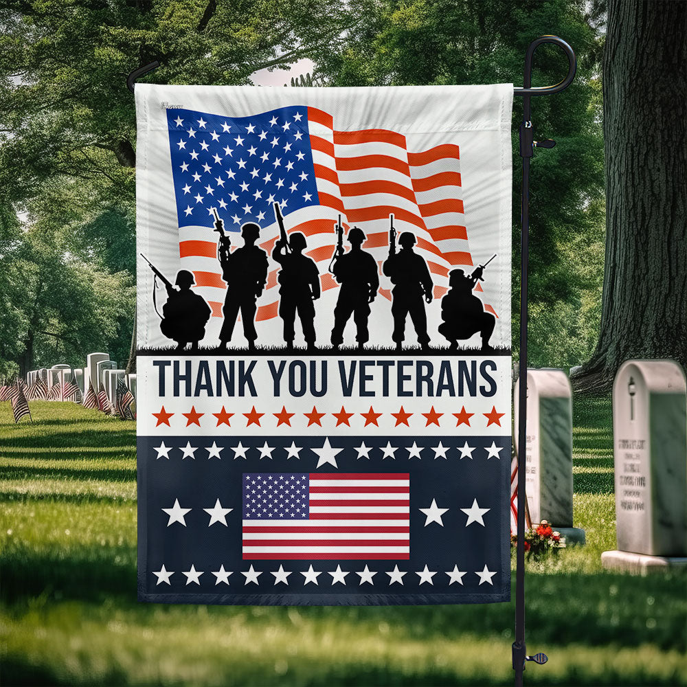 Veterans Day Thank You Veterans Flag TQN3866F