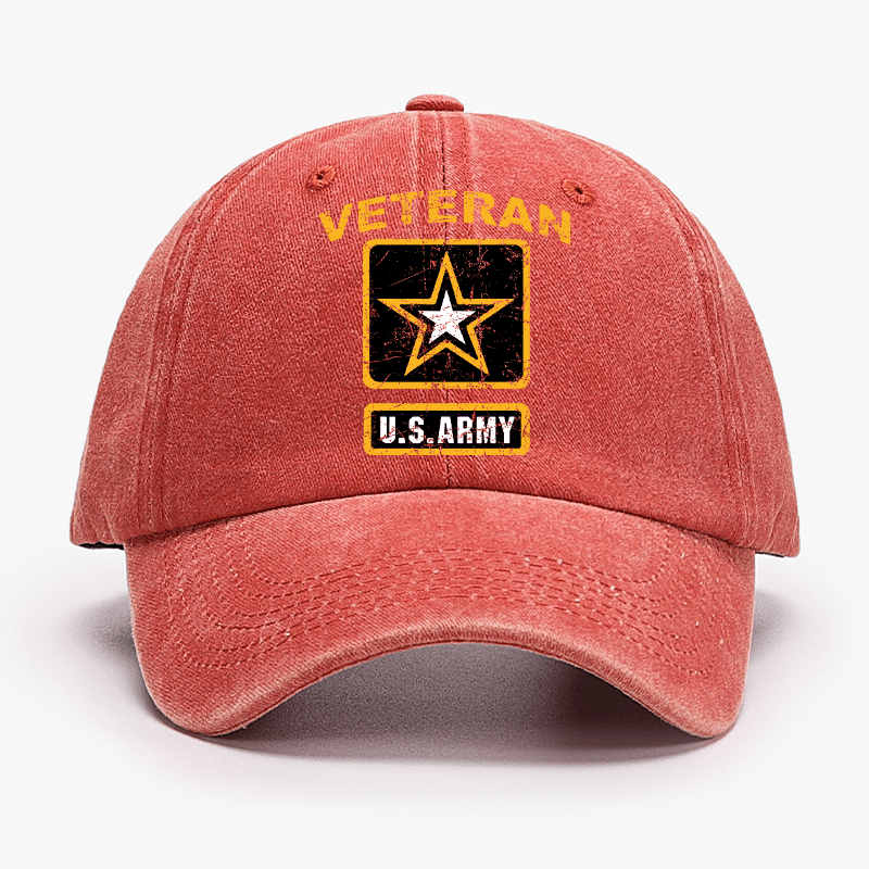 US Army Veteran Cap (Free Customization)