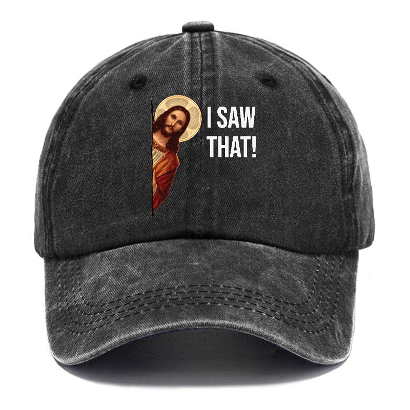 I Saw That Funny Cap
