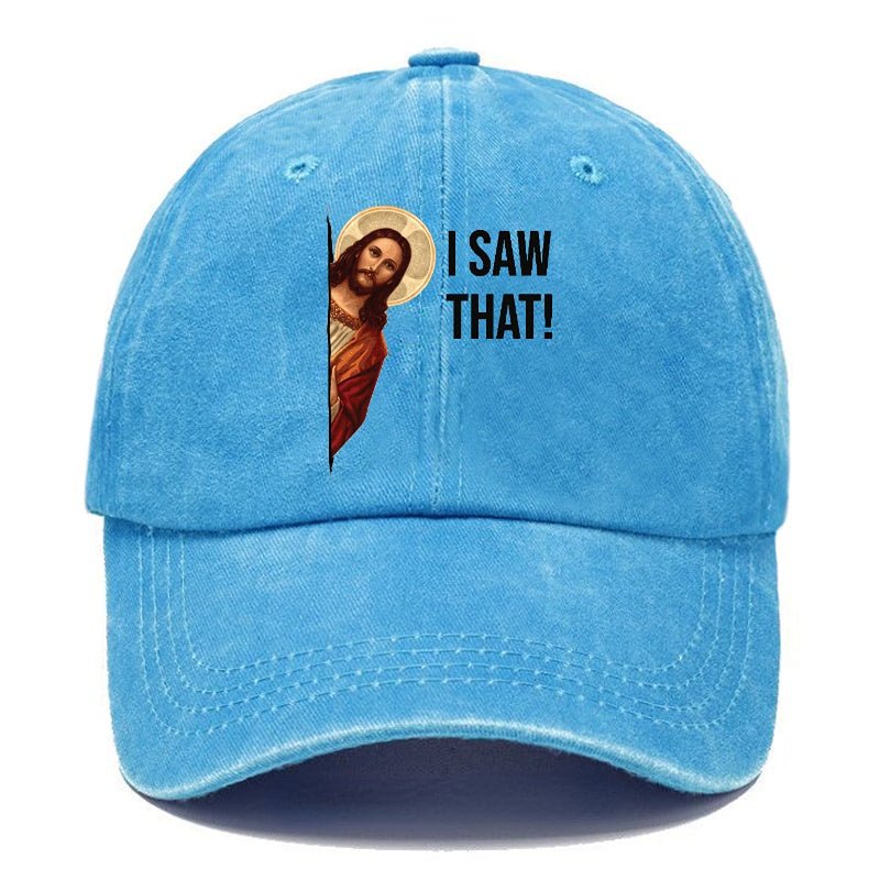 I Saw That Funny Cap