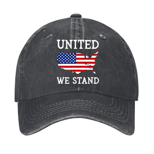 Maturelion Custom Cap American Men'S United We Stand  Cap