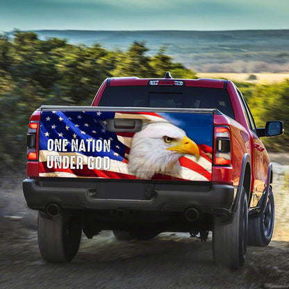 American Eagle Truck Tailgate Decal Sticker Wrap