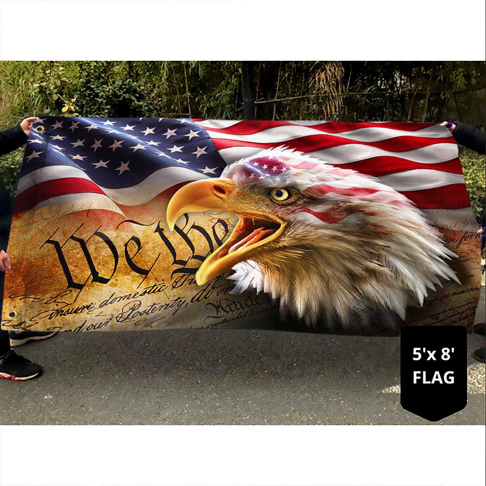 Eagle American Grommet Flag We The People BNL316GFv1