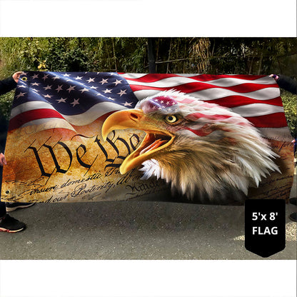 Eagle American Grommet Flag We The People BNL316GFv1