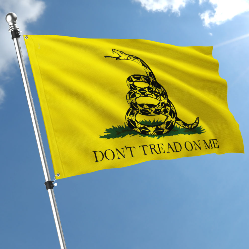 Don't Tread On Me Gadsden Flag TPT1543GF