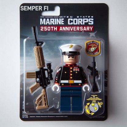 250th Anniversary Military Commemorative Building Block Sets