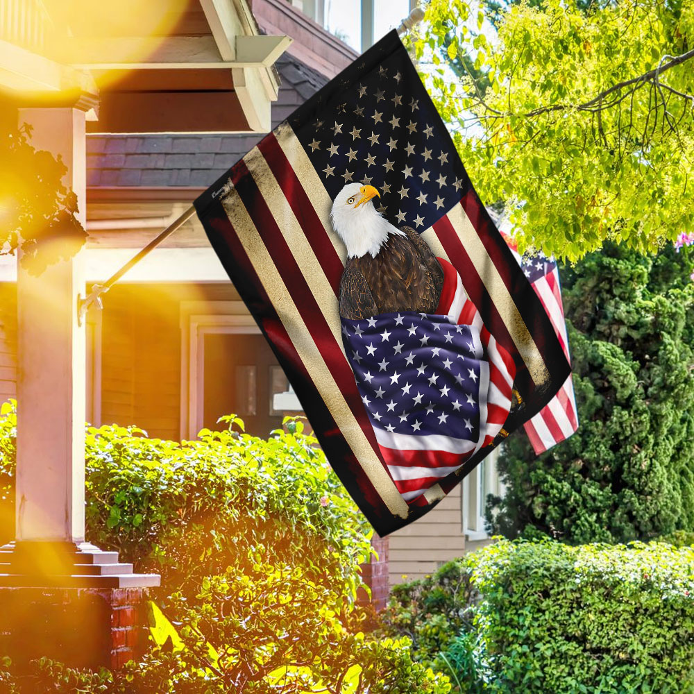 Eagle American Patriot Flag