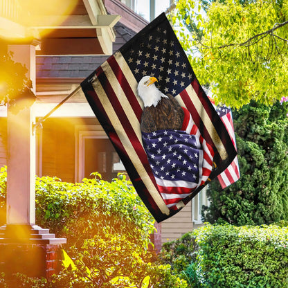 Eagle American Patriot Flag