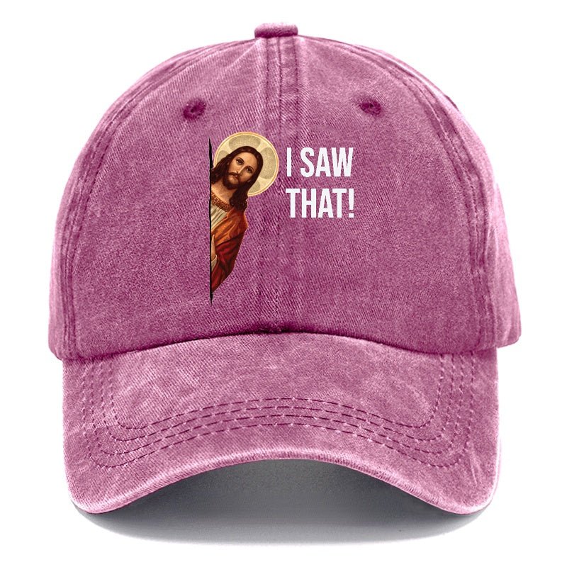 I Saw That Funny Cap