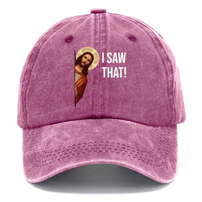 I Saw That Funny Cap