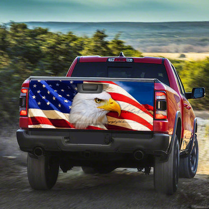 American Eagle Truck Tailgate Decal Sticker Wrap PS124TDv2