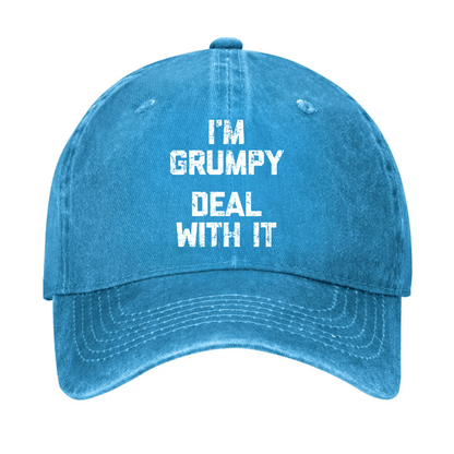 I'm Grumpy Deal With It Cap