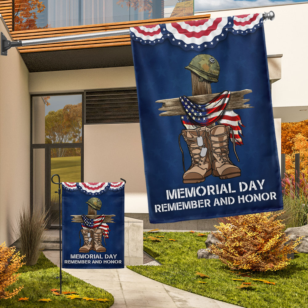 Memorial Day Remember And Honor Flag TQN1009F