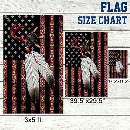 Native American Eagle Feather Flag TPT1358F