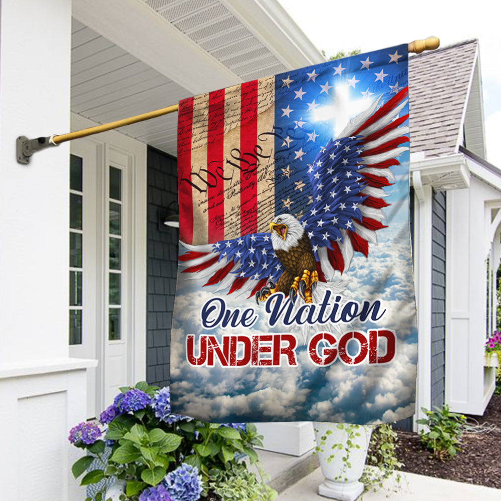 Flagwix American Flag - American Flag One Nation Under God BNN193F