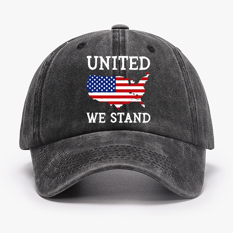 Maturelion Custom Cap American Men'S United We Stand  Cap
