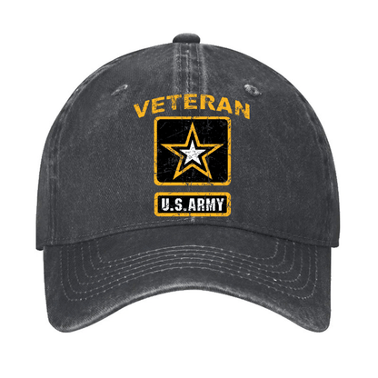 US Army Veteran Cap (Free Customization)