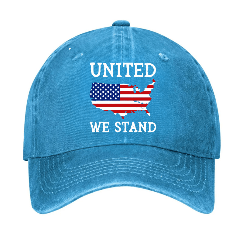 Maturelion Custom Cap American Men'S United We Stand  Cap