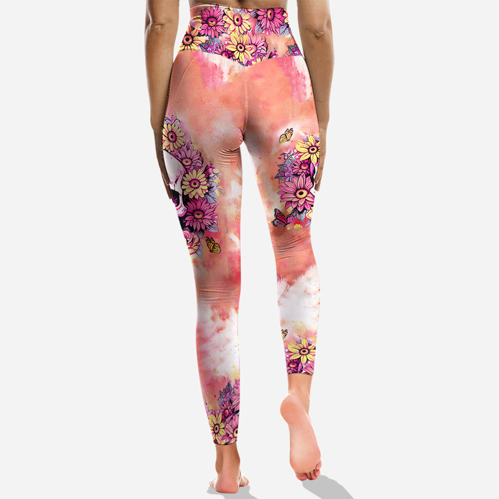 I Am Who I Am - Personalized Skull Hoodie and Leggings