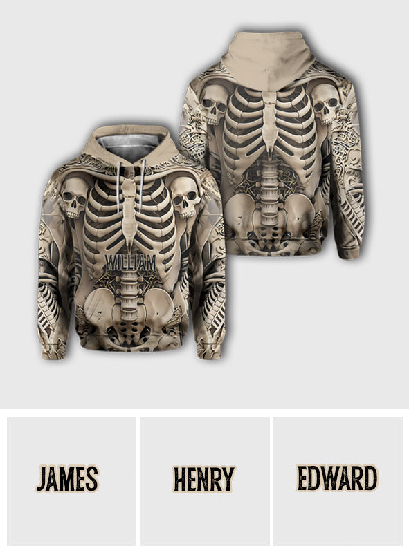 Love Skulls - Personalized Skull All Over Shirt