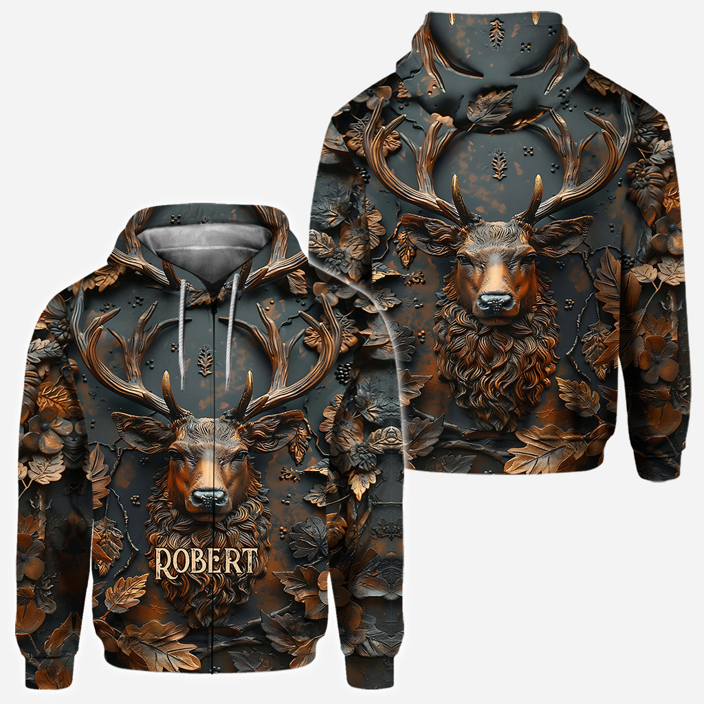 Cool Deer - Personalized Hunting All Over Shirt