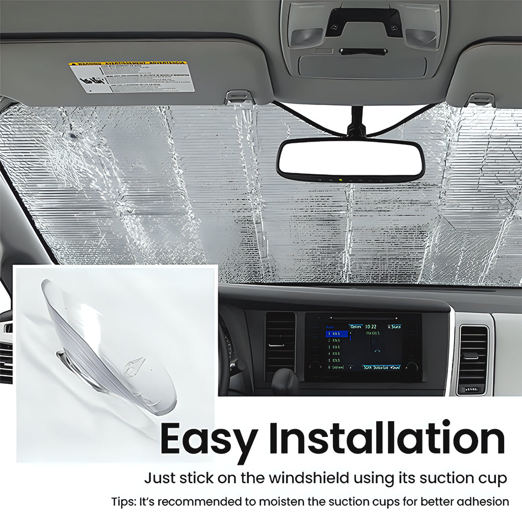 F Around And Find Out White Skull - Personalized Skull Car Sunshade